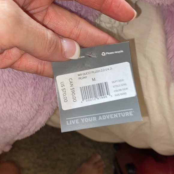 Eddie Bauer quest plush quarter zip - Picture 5 of 7